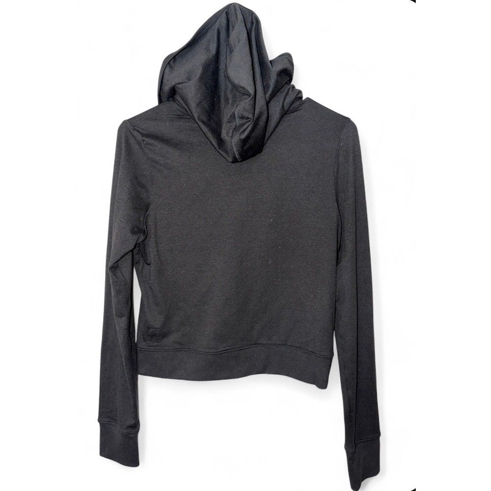Vuori Halo Mini Full Zip Hoodie Black Womens Small VW2004 - Picture 3 of 6